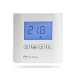 TERMOSTATO AMBIENTE TAD02B TADDY elettronico a batteria con display SEITRON