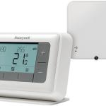 CRONOTERMOSTATO T4R OpenTherm settimanale/giornaliero WIRELESS Y4H910RF4005 HONEYWELL